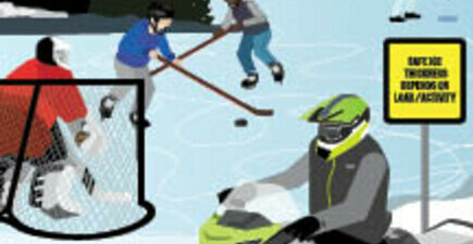 Spring Ice is NOT Safe!