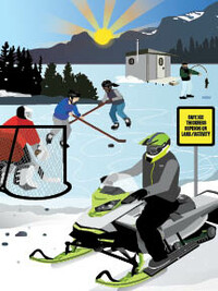 Spring Ice is NOT Safe!