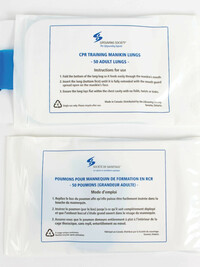 Lifesaving Society CPR Training Manikin Lungs