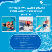 Host Your Own Water Smart® Event with the Lifesaving Society!